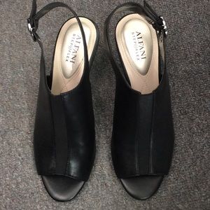 Alfani Step Flex sling back shoe, peep toe, sz 7